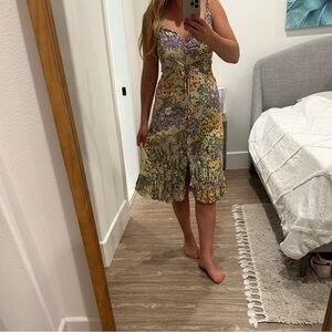 Rails Frida Floral Midi Dress